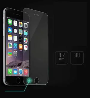 Smart Screen Protector 9H Premium Tempered Glass Guard for Apple iPhone 6/6S plus -5.5in one point