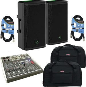 (2)Mackie Thrash212 12" 1300W Powered Speaker, (2) Gator Tote12 Bags, (2) XLR Cables, Soundtrack MX-1002U Bundle (2)Mackie Thrash212 12" 1300W Powered Speaker, (2) Gator Tote12 Bags, (2) XLR Cables, Soundtrack MX-1002U Bundle