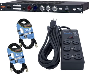 Warm Audio WA73-EQ Microphone Preamp, Furman SS6B Conditioner, (2) XLR Cables Bundle Warm Audio WA73-EQ Microphone Preamp, Furman SS6B Conditioner, (2) XLR Cables Bundle