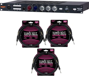 Warm Audio WA73-EQ Microphone Preamp, (3) ErnieBall XLR Cables Bundle Warm Audio WA73-EQ Microphone Preamp, (3) ErnieBall XLR Cables Bundle