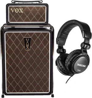 VOX Mini SuperBeetle 25 Stacked Combo Amplifier, Tascam TH02 Bundle VOX Mini SuperBeetle 25 Stacked Combo Amplifier, Tascam TH02 Bundle