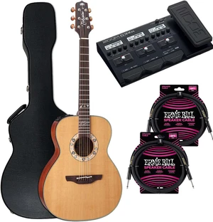 Takamine KC70 Kenny Chesney NEX - Natural, Zoom G3Xn, Multi-Effects, (2) ErnieBall Cables Bundle Takamine KC70 Kenny Chesney NEX - Natural, Zoom G3Xn, Multi-Effects, (2) ErnieBall Cables Bundle