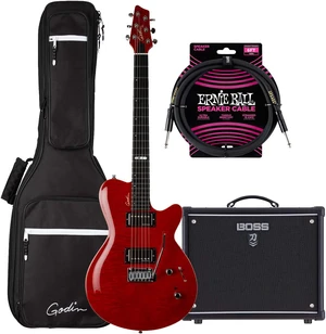 Godin (047604) DS-1 Daryl Stuermer Signature Electric Guitar, Boss Katana-50 MkII, ErnieBall Cable Bundle Godin (047604) DS-1 Daryl Stuermer Signature Electric Guitar, Boss Katana-50 MkII, ErnieBall Cable Bundle