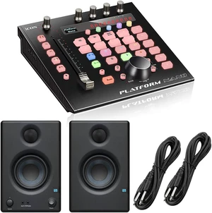 Icon Pro Audio Platform Nano - Presonud ERI3.5 Pair - 2 1/4 Cables Icon Pro Audio Platform Nano - Presonud ERI3.5 Pair - 2 1/4 Cables