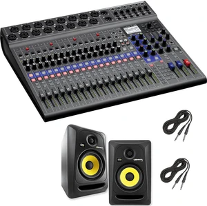 Zoom LiveTrak L-20 - 20-Input Digital Mixer & Multitrack Recorder +KRK RP5G3- 59107 NA Rokit 5 Generation 3 Powered Studio Monitor - Pair and Cables Zoom LiveTrak L-20 - 20-Input Digital Mixer & Multitrack Recorder +KRK RP5G3- 59107 NA Rokit 5 Generation 3 Powered Studio Monitor - Pair and Cables