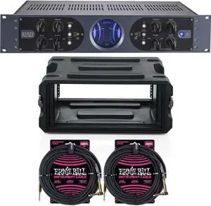 Manley Nu Mu Stereo Compressor/Limiter, Gator G-PRO-4U-19, (2) ErnieBall 1/4 Bundle