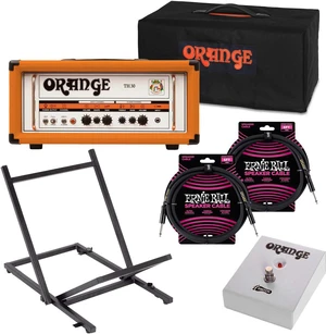 Orange TH30H 30-watt 2-channel Tube Head (Orange), Orange Cover, (2) ErnieBall Cables, Orange FS-1, On-Stage RS4000 Bundle Orange TH30H 30-watt 2-channel Tube Head (Orange), Orange Cover, (2) ErnieBall Cables, Orange FS-1, On-Stage RS4000 Bundle