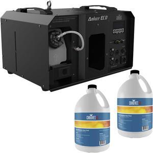 Chauvet Pro Amhaze ECO Haze Machine, (2) Haze Gallons Bundle