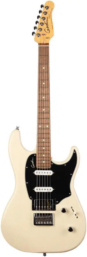 Godin 048434 Transparent Cream Session HT 6 String RH Electric Guitar