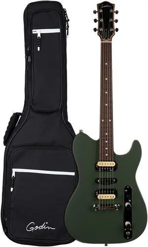Godin (050406) Radium Electric Guitar - Matte Green