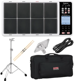 Roland OCTAPAD SPD-30 White - GATOR GK-2110 - GIBRALTAR 6713E Stand - GIBRALTAR SC-EMMP - (2) 1/4 Cables - Drum Sticks Roland OCTAPAD SPD-30 White - GATOR GK-2110 - GIBRALTAR 6713E Stand - GIBRALTAR SC-EMMP - (2) 1/4 Cables - Drum Sticks