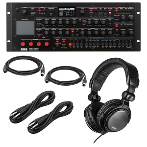 Korg Modwave Module Wavetable Synthesizer - Tascam TH02 - (2) Midi Cables - (2) 1/4 Cables Bundle Korg Modwave Module Wavetable Synthesizer - Tascam TH02 - (2) Midi Cables - (2) 1/4 Cables Bundle
