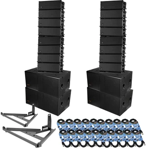 (16) DAS Audio Event-28A - (4) Pro DG S218A Sub (2) AX-EV28 - (20) XLR Cables Bundle (16) DAS Audio Event-28A - (4) Pro DG S218A Sub (2) AX-EV28 - (20) XLR Cables Bundle