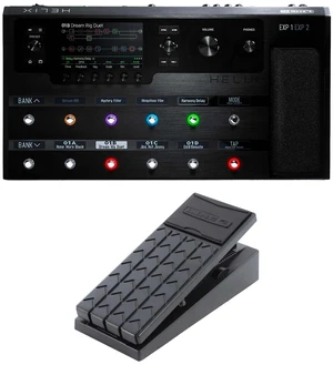 Line 6 Helix Guitar Multi-effects Floor Processor, Line 6 EX-1 Expression Pedal Bundle Line 6 Helix Guitar Multi-effects Floor Processor, Line 6 EX-1 Expression Pedal Bundle