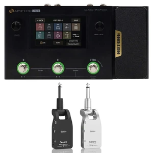 Hotone Ampero One MP-80 Amp Modeler & Effects Processor, Getaria 2.4GHZ Wireless Guitar System Bundle Hotone Ampero One MP-80 Amp Modeler & Effects Processor, Getaria 2.4GHZ Wireless Guitar System Bundle