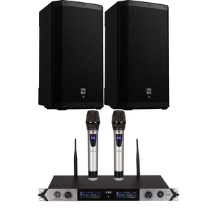 (2) Electro-Voice ZLX-12P-G2 12 1000W Powered Speaker, PSG AUDIO MP0919 Dual Wireless Mic Bundle (2) Electro-Voice ZLX-12P-G2 12 1000W Powered Speaker, PSG AUDIO MP0919 Dual Wireless Mic Bundle