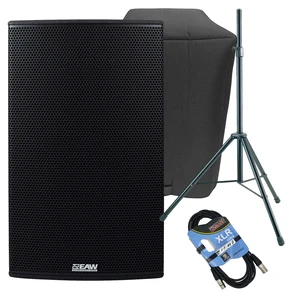 EAW RS151 1500W 15 Powered Loudspeaker, EAW Cover, Speaker Stand, XLR Cable Bundle EAW RS151 1500W 15 Powered Loudspeaker, EAW Cover, Speaker Stand, XLR Cable Bundle