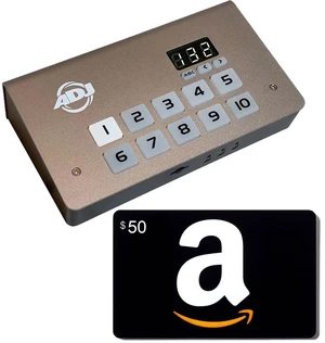 American DJ myDMX 5 Lighting Control Software, $50 Amazon Gift Card Bundle American DJ myDMX 5 Lighting Control Software, $50 Amazon Gift Card Bundle