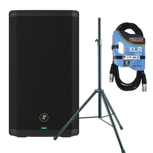 Mackie Thrash212 GO 300W 12 Battery-powered, Speaker Stand, XLR Cable Bundle Mackie Thrash212 GO 300W 12 Battery-powered, Speaker Stand, XLR Cable Bundle