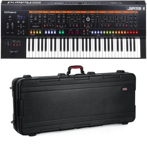 Roland JUPITER-X Synthesizer, Gator GTSA-KEY76D Bundle Roland JUPITER-X Synthesizer, Gator GTSA-KEY76D Bundle