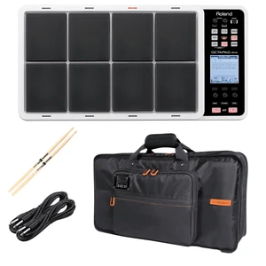 Roland OCTAPAD SPD-30 White - Roland CB-BOCT - (2) 1/4 Cables - Drum Sticks Roland OCTAPAD SPD-30 White - Roland CB-BOCT - (2) 1/4 Cables - Drum Sticks