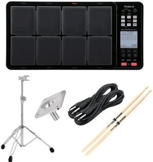 Roland OCTAPAD SPD-30 Black - GIBRALTAR 6713E Stand - GIBRALTAR SC-EMMP - (2) 1/4 Cables - Drum Sticks Roland OCTAPAD SPD-30 Black - GIBRALTAR 6713E Stand - GIBRALTAR SC-EMMP - (2) 1/4 Cables - Drum Sticks