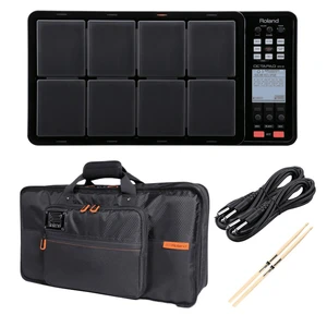 Roland OCTAPAD SPD-30 Black - Roland CB-BOCT - (2) 1/4 Cables - Drum Sticks Roland OCTAPAD SPD-30 Black - Roland CB-BOCT - (2) 1/4 Cables - Drum Sticks