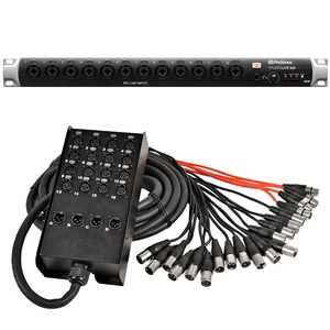 PreSonus StudioLive 16R - 18-Input, 16-Channel Series III Stage Box and Rack Mixer + Seismic Audio SACB-16x4x25 16-Channel XLR Low Profile Circuit Board Snake Cable, 25-Feet PreSonus StudioLive 16R - 18-Input, 16-Channel Series III Stage Box and Rack Mixer + Seismic Audio SACB-16x4x25 16-Channel XLR Low Profile Circuit Board Snake Cable, 25-Feet