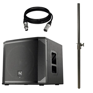 Electro-Voice ELX200-12SP-US 12" 1200W Powered Subwoofer (Black, Single) & Adjustable Subwoofer Pole and 50FT XLR to XLR Cable Electro-Voice ELX200-12SP-US 12" 1200W Powered Subwoofer (Black, Single) & Adjustable Subwoofer Pole and 50FT XLR to XLR Cable