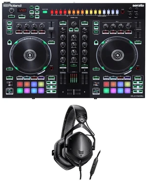 Roland DJ-505 Serato DJ Controller with V-MODA Crossfade LP2 Special Edition (Matte Black) Roland DJ-505 Serato DJ Controller with V-MODA Crossfade LP2 Special Edition (Matte Black)