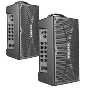 (2) NUX Busking 200FR Battery-Powered FRFR Speaker Bundle (2) NUX Busking 200FR Battery-Powered FRFR Speaker Bundle