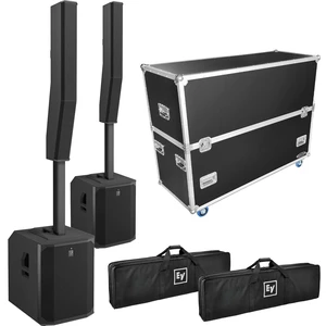 (2) Electro-Voice Evolve 70 2000W Column PA Speaker (Black) - Odyssey FZEVOLVE70W Road Case Bundle (2) Electro-Voice Evolve 70 2000W Column PA Speaker (Black) - Odyssey FZEVOLVE70W Road Case Bundle