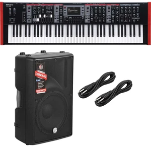 Roland V-Stage 76 Stage Piano - PSG AUDIO Cobra 112A - 1/4 Cable Bundle Roland V-Stage 76 Stage Piano - PSG AUDIO Cobra 112A - 1/4 Cable Bundle