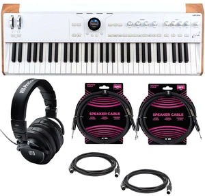 Arturia AstroLab 61-key Stage Keyboard - Presonus HD9 - (2) ErnieBall 1/4 Cables - (2) Midi Cables Bundle Arturia AstroLab 61-key Stage Keyboard - Presonus HD9 - (2) ErnieBall 1/4 Cables - (2) Midi Cables Bundle