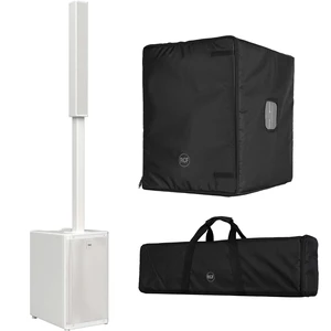RCF EVOX J9 Active 3-way 2100W Column Array (White) - RCF Sub Cover Bundle RCF EVOX J9 Active 3-way 2100W Column Array (White) - RCF Sub Cover Bundle