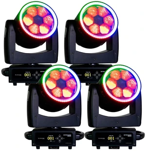 (4) Eliminator Lighting Stryker Max LED Moving Head Bundle (4) Eliminator Lighting Stryker Max LED Moving Head Bundle