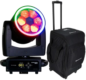 Eliminator Lighting Stryker Max LED Moving Head - Rockville RLB50 Bundle Eliminator Lighting Stryker Max LED Moving Head - Rockville RLB50 Bundle