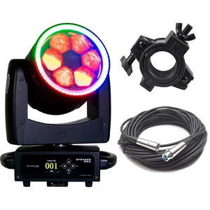 Eliminator Lighting Stryker Max LED Moving Head - 30ft DMX Cable - Clamp Bundle Eliminator Lighting Stryker Max LED Moving Head - 30ft DMX Cable - Clamp Bundle