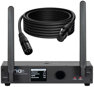 American DJ Aria X2 Transceiver - DMX Cable 25FT Bundle American DJ Aria X2 Transceiver - DMX Cable 25FT Bundle