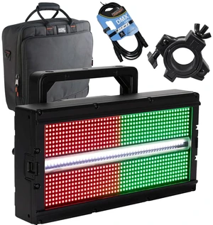 American DJ Jolt Panel FXIP IP65 Wash Light - Gator G-MIXERBAG-1818 - O Clamp - DMX Cable Bundle American DJ Jolt Panel FXIP IP65 Wash Light - Gator G-MIXERBAG-1818 - O Clamp - DMX Cable Bundle