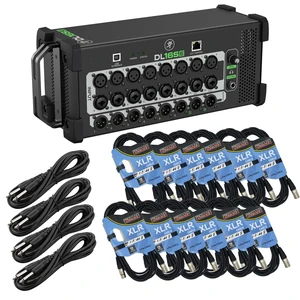 Mackie DL16SE 16-channel Rackmount Digital Mixer - (12) XLR Cables - (4) 1/4 Cables Bundle Mackie DL16SE 16-channel Rackmount Digital Mixer - (12) XLR Cables - (4) 1/4 Cables Bundle