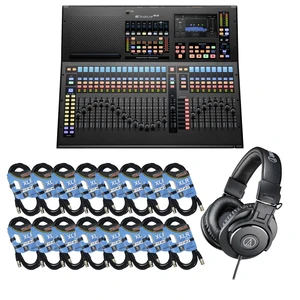 PreSonus StudioLive Series III SE 16 Digital Mixer - (16) XLR Cables - ATH-M30X Bundle PreSonus StudioLive Series III SE 16 Digital Mixer - (16) XLR Cables - ATH-M30X Bundle