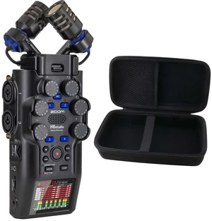 Zoom H6studio Handheld Recorder - H6 Hard EVA case Bundle Zoom H6studio Handheld Recorder - H6 Hard EVA case Bundle