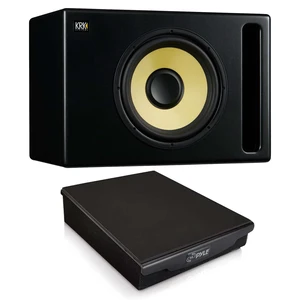 KRK S12.4 12 Powered Studio Subwoofer - Sound Pad Bundle KRK S12.4 12 Powered Studio Subwoofer - Sound Pad Bundle