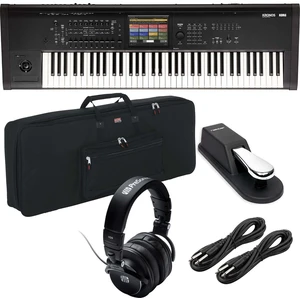 Korg Kronos 3 73-key Music Workstation - Gator GKB-76 Bag - Sustain Pedal - Presonus HD9 - (2) 1/4 Cables Korg Kronos 3 73-key Music Workstation - Gator GKB-76 Bag - Sustain Pedal - Presonus HD9 - (2) 1/4 Cables