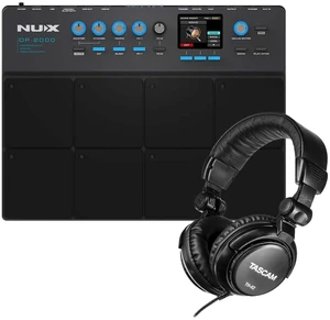 NUX DP-2000 Digital Percussion - Tascam TH02 Bundle NUX DP-2000 Digital Percussion - Tascam TH02 Bundle