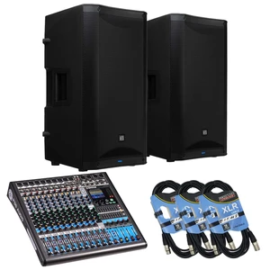 (2)PreSonus AIR XD 12 Powered Speaker - PSG AUDIO EMX-12 - (3) XLR Cables Bundle (2)PreSonus AIR XD 12 Powered Speaker - PSG AUDIO EMX-12 - (3) XLR Cables Bundle