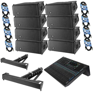 (8) DAS Audio Event-28A Powered Array, (2) DAS AX-EV28, (8) XLR Cables, Allen & Heath Qu-5 Bundle (8) DAS Audio Event-28A Powered Array, (2) DAS AX-EV28, (8) XLR Cables, Allen & Heath Qu-5 Bundle