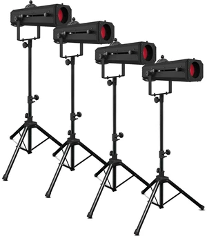 (4)Chauvet DJ Followspot 200ST Portable LED Stage Light (4)Chauvet DJ Followspot 200ST Portable LED Stage Light