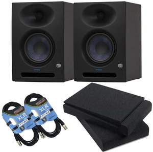 (2) PreSonus Eris Studio 5 Powered Studio Monitor, (2) XLR Cables, Foam Pads Bundle (2) PreSonus Eris Studio 5 Powered Studio Monitor, (2) XLR Cables, Foam Pads Bundle